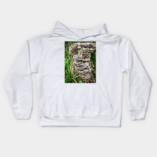 Mushroom Stump. Kids Hoodie